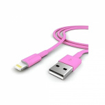 Gigatech Cable CLU2-R USB 3.0 Macho - Lightning Macho, 1 Metro, Rosa