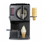 Gourmia Máquina de Helados GSI1060, 1.9 Litros, 240W, Gris