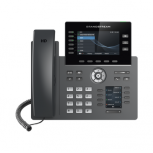 Grandstream Teléfono IP GRP2616 con Pantalla 2.8", 6 Líneas, 5 Teclas Programables, Altavoz, Negro