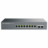 Switch Grandstream GWN7721P, 8 Puertos 2.5G Ethernet 100/1000/2500 8 x PoE 130W, 2 Puertos SFP+, 80 Gbit/s, 16000 Entradas, Administrado