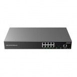 Switch Grandstream Gigabit Ethernet GWN7801, 8 Puertos 10/100/1000Mbps + 2 Puertos SFP, 20 Gbit/s, 8.000 Entradas - Administrable