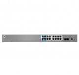 Switch Grandstream GWN7802P Pro, 16 Puertos Gigabit Ethernet 10/100/1000 16 x PoE+/PoE++ 250W, 2 Puertos SFP+, 72 Gbit/s, 16000 Entradas, Administrado