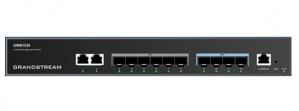 Switch Grandstream Gigabit Ethernet GWN7830, 2 Puertos 10/100/1000Mbps + 10 Puertos SFP+, 96Gbit/s, 16.000 Entradas - Administrable