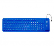 Teclado Greenleaf 18-8338BL, Alámbrico, USB, Azul, Español