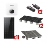Growatt Inversor para Interconexión MIN6000KIT1, 6.000W, 600V