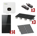 Growatt Inversor para Interconexión MIN8000KIT1, 8.000W, 220V