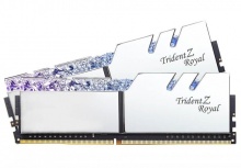Kit Memoria RAM G.Skill Trident Z Royal DDR4, 3000MHz, 16GB - 2 x 8GB, CL16, XMP, Plata 