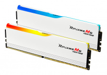 Kit Memoria RAM G.Skill RIPJAWS M5 DDR5, 6000MHz, 32GB - 2 x 16GB, CL36, EXPO, Blanco