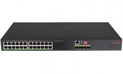 Switch H3c 9801A2DK, 24 Puertos Gigabit Ethernet 10/100/1000 16 x PoE+ 160W, 4 Puertos SFP+, 128 Gbit/s, 16000 Entradas, Administrado