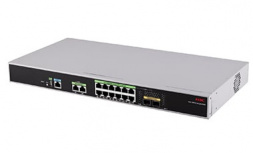 Switch H3c WSG1812X PWR, 14 Puertos Gigabit Ethernet 10/100/1000 12 x PoE+ 150W, 2 Puertos SFP+, 4 Gbit/s, Administrado