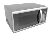 Hamilton Beach Horno de Microondas ALZJ, 1.1 Pies Cúbicos, 1000W, 31 Litros, Plata