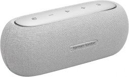 Harman Kardon Bocina Portátil Luna, Bluetooth, Inalámbrico, USB-C, 40W, Gris - Resistente a Polvo/Agua