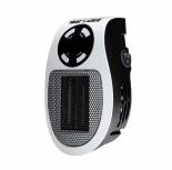 Heatwave Calefactor HC35WR, 500W, 127V, Interior, Negro/Gris