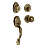 Hermex Cerradura de Sobreponer 43023, Latón