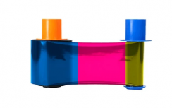 HID Cinta 045230, 500 Páginas, Negro/Cian/Magenta/Amarillo