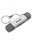 Hiksemi Lector de Memoria HS-HUB-CR01, SD/MicroSD, USB 3.0, Plata - Imagen adicional 2