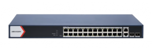 Switch Hikvision DS-3E1528P-EI/M, 26 Puertos Gigabit Ethernet 10/100/1000 24 x PoE+ 230W, 68 Gbit/s, 16000 Entradas, Administrado