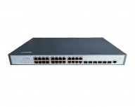 Switch Hikvision Gigabit Ethernet DS-3E3730, 24 Puertos 10/100/1000 + 6 Puertos 10G SFP+, 598 Gbit/s, 32.000 Entradas - No Administrable