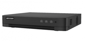Hikvision DVR 16 Canales DS-7208HUHI-S1/XT para 1 Discos Duros, máx. 10TB, 2 x USB 2.0, 1 x RJ-45