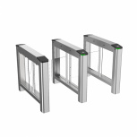 Hikvision Torniquete Central DS-K3B220LX-M/PG-DP90, 90cm, Acero Inoxidable