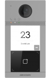 Hikvision Videoportero DS-KV8113-WME1(C), Altavoz, Alámbrico/Inalámbrico, Negro/Gris