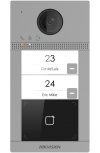 Hikvision Videoportero DS-KV8213-WME1(C), Altavoz, Alámbrico/Inalámbrico, Gris