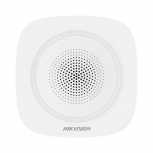 Hikvision Sirena con Estrobo DS-PS1-I-WB(B), para Interior, Inalámbrico, 110dB