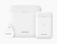Hikvision Kit de Alarma Inteligente AX PRO, Wi-Fi, Compatible con Hik-Connect P2P, incluye Hub/Lector de Tag/Tag de acceso