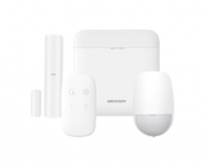 Hikvision Kit Sistema de Alarma AXP RO con GSM, Inalámbrico - Incluye 1 Hub/2 Sensores PIR/3 Contactos Magnéticos mini/1 Control Remoto/1 Sirena