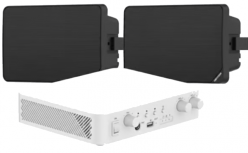Hikvision Amplificador de Audio DS-QAE-KIT-0120BG, Alámbrico, 2 Canales, Bluetooth, 70 - 100V