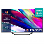 Hisense Smart TV LED A7KQ 50", 4K Ultra HD, Negro