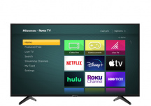 Hisense Smart TV LCD Roku TV 50R6G 50", 4K Ultra HD, Negro