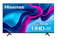 Hisense Smart TV LED A65K 55", 4K Ultra HD, Negro