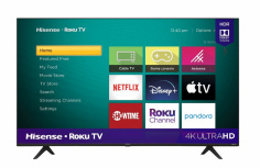 Hisense Smart TV LCD 65R6G 65", 4K Ultra HD, Negro