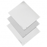 Hoffman Panel para Caja de Conexiones A12P10SS, 273 x 226mm, Blanco