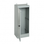 Hoffman Gabinete con Puerta Tipo 12, 28U, Gris