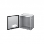 Hoffman Gabinete de Acero para Exteriores, 15.2 x 7.6cm, Gris