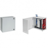 Hoffman Gabinete de Montaje en Pared L-Box, 1 Puerta, 61 x 61cm, Gris