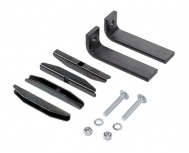 Hoffman Kit de Sujeción en Piso LFKB, Negro