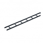 Hoffman Estante Recto para Rack Tipo Escalera, Acero, Negro