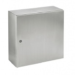 Hoffman Gabinete de Acero Inoxidable para Exteriores, 20 x 30cm, Plata
