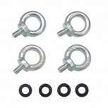 Hoffman Kit de Montaje para Gabinete, 4 Piezas