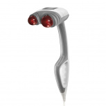 Homedics Masajeador de Mano para Hombros/Espalda HHP-351, 4 Velocidades, Blanco/Gris