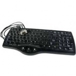 Teclado Honeywell 9000160KEYBRD, Alámbrico, USB, Negro