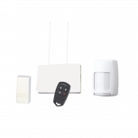 Honeywell Kit de Vigilancia KITRFHII, Incluye 1 Receptor 5881 ENH, 2 Contactos Magnéticos, 2 Contactos con Imán, 1 Detector de Movimiento y 1 Control Remoto