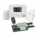Honeywell Kit de Alarma L5210-PK-K1, Inalámbrico, 63 Zonas, - incluye Panel Touch L5210/Modulo Wi-Fi/Contactos Magnéticos/Control Remoto