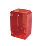 Honeywell PSBB Caja 2'' x 4'' para Montaje de Estaciones de Jalón, Rojo