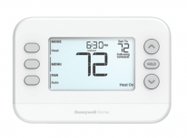 Honeywell Detector de Temperatura, Alámbrico, 0 - 37 °C
