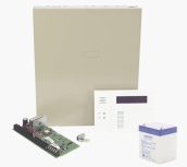 Honeywell Panel de Alarma VISTA48LANB de 8 Zonas, 16V, Blanco, Incluye Gabinete/Teclado/Batería