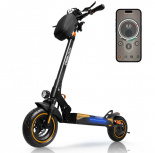Honey Whale Scooter T4-A, hasta 45km/h, 600W, máx. 150kg, Negro